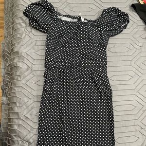 Vintage polka dot dress